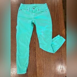 7 For All Mankind Cropped Skinny Jeans - Women’s Size 26